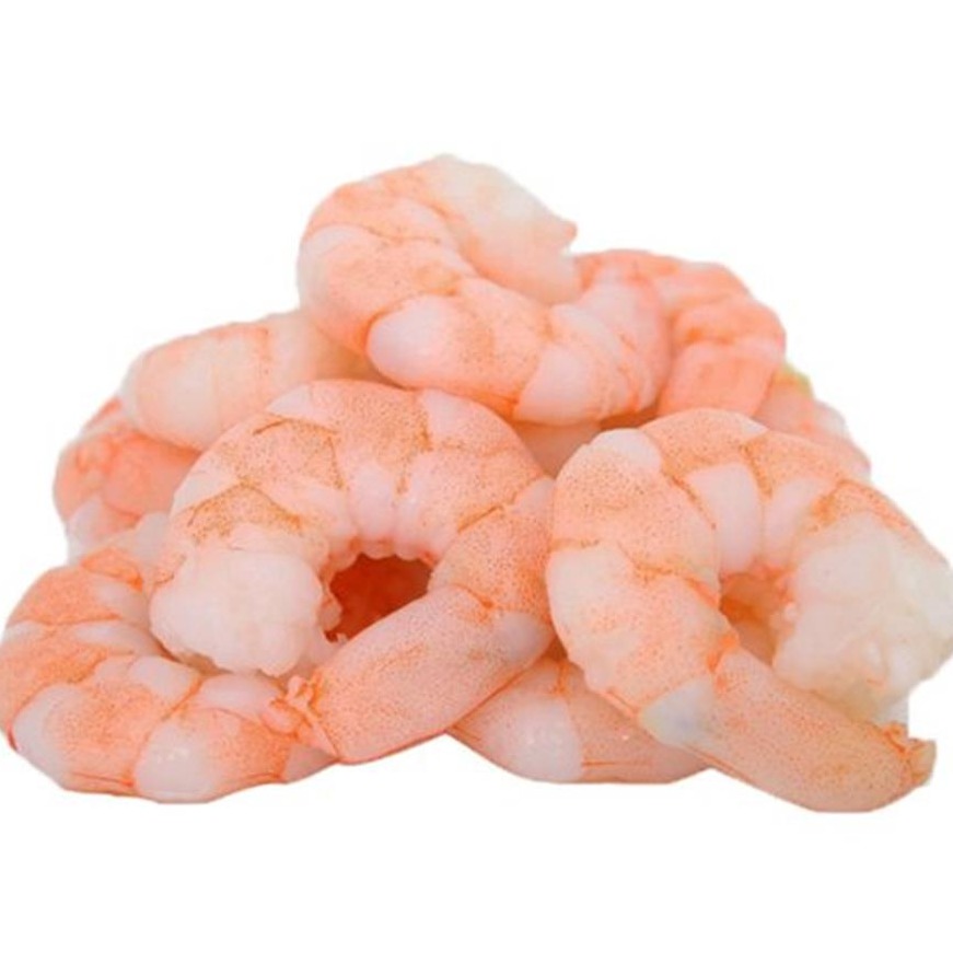 میگو منجمد دریایی پاک شده